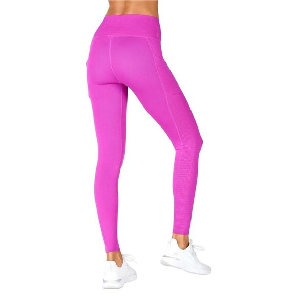 Fabletics SculptKnit High-Waisted Fiesta Pink Leggings Size XS - Picture 3 of 11